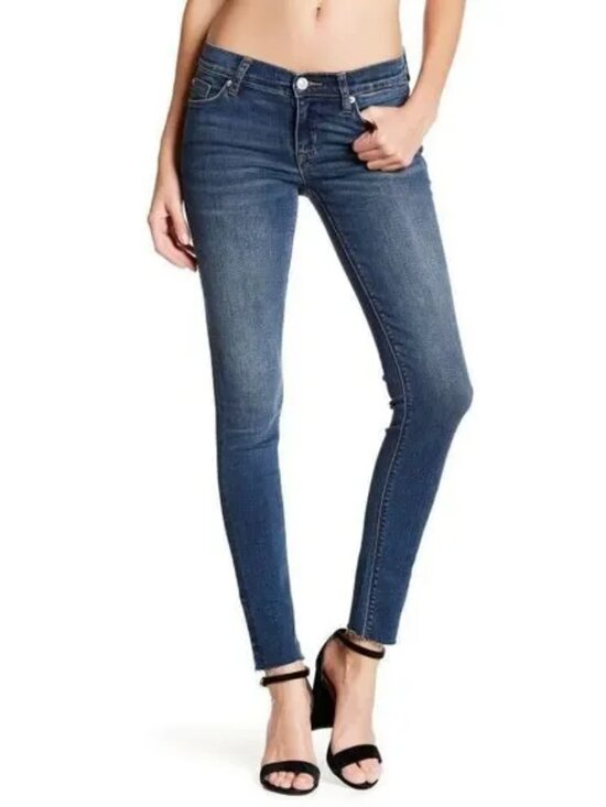 Hudson Denim - Hudson Krista Distressed Super Skinny Jeans Size 31 Women's